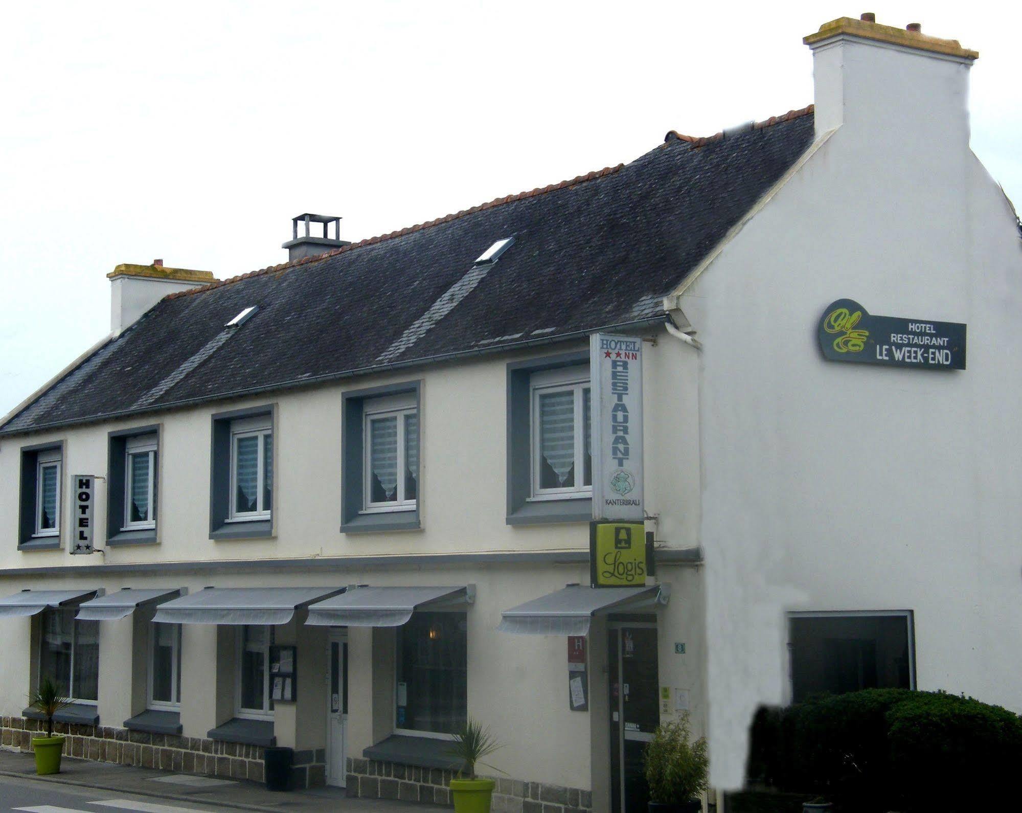Hotel Le Week-End Plouider Eksteriør bilde